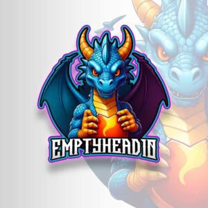Gaming logos for hero section - techindesigns