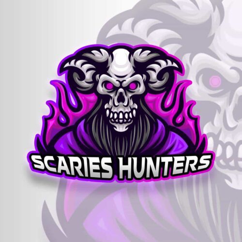 Gaming logos for hero section - techindesigns